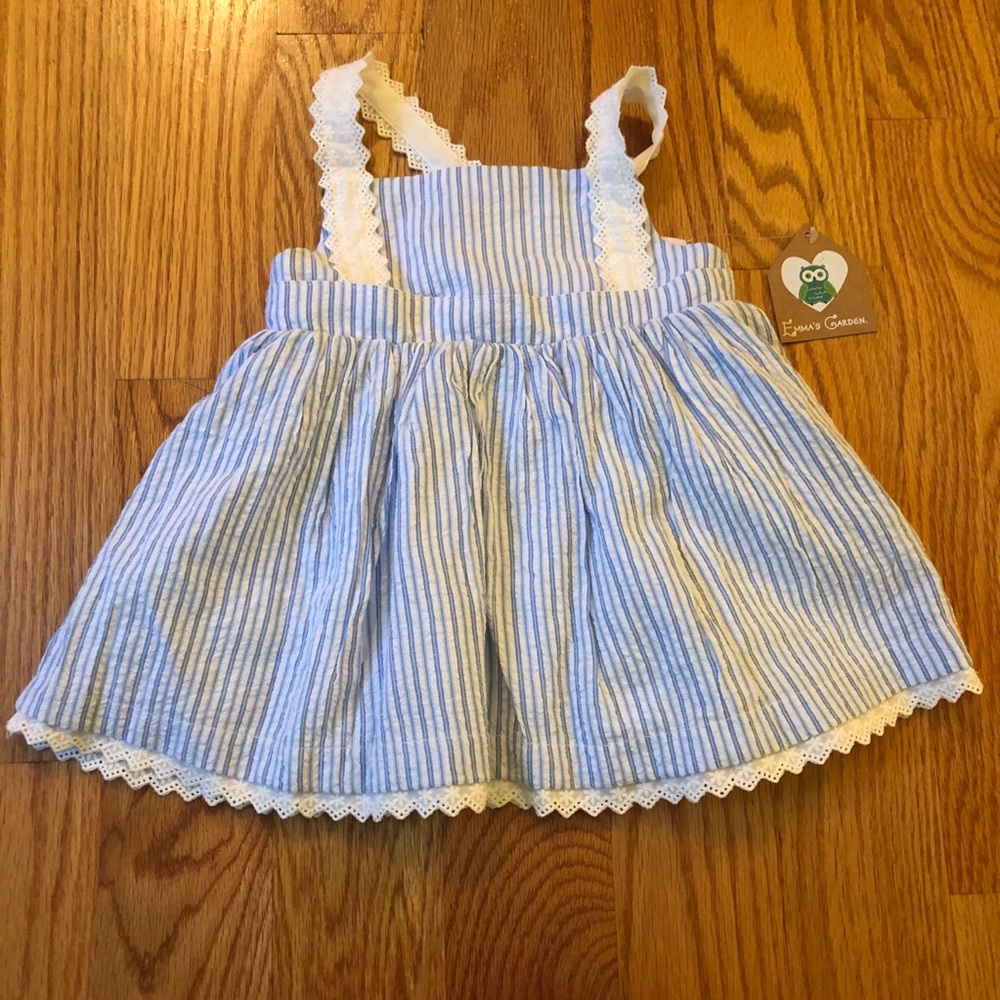 NWT Emma’s garden seersucker dress size 24 months